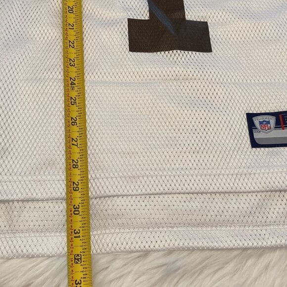 NFL Equipment Cleveland Browns white and black short sleeve shirt size M - Picture 8 of 10